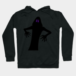 Halloween Spooky Ghost Silhouette Hoodie